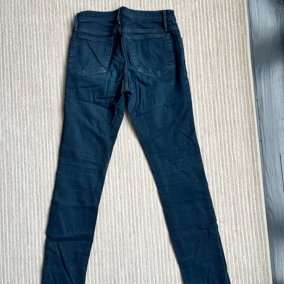 Like New Frame Denim Dark Blue Skinny Jeans size 28 - Picture 5 of 5